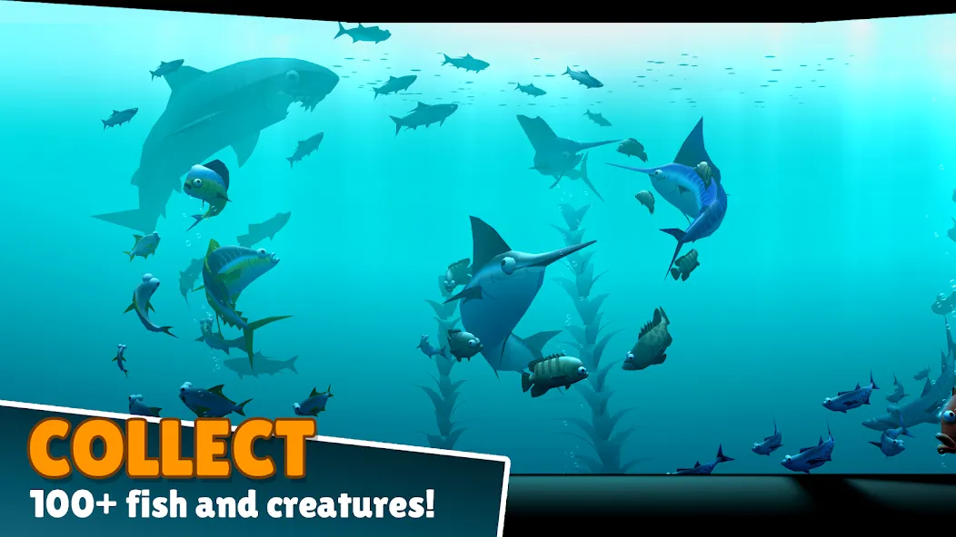 Creatures of the Deep: Fishing (Кричерс оф зе Дип)  [МОД Unlocked] Screenshot 3