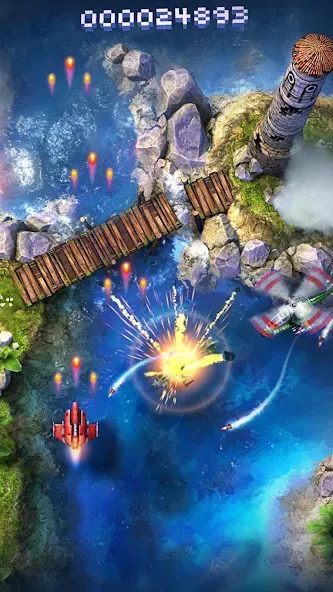 Sky Force 2014 (кай Форс 2014)  [МОД Unlocked] Screenshot 1