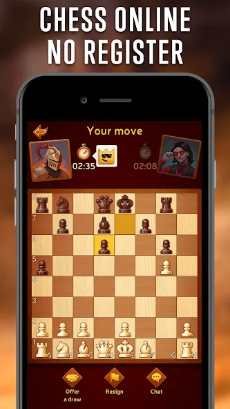 Chess Online - Clash of Kings  [МОД Unlimited Money] Screenshot 2