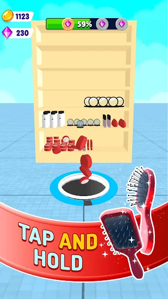 Hole and Fill: Collect Master! (Хол и Филл)  [МОД Много монет] Screenshot 4