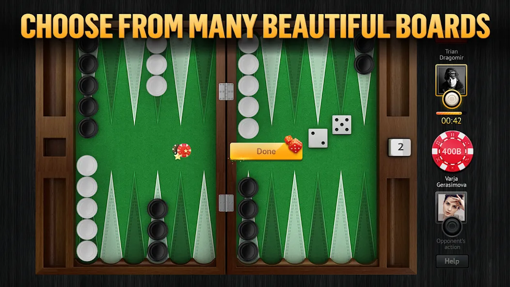 PlayGem Backgammon Play Live  [МОД Menu] Screenshot 5