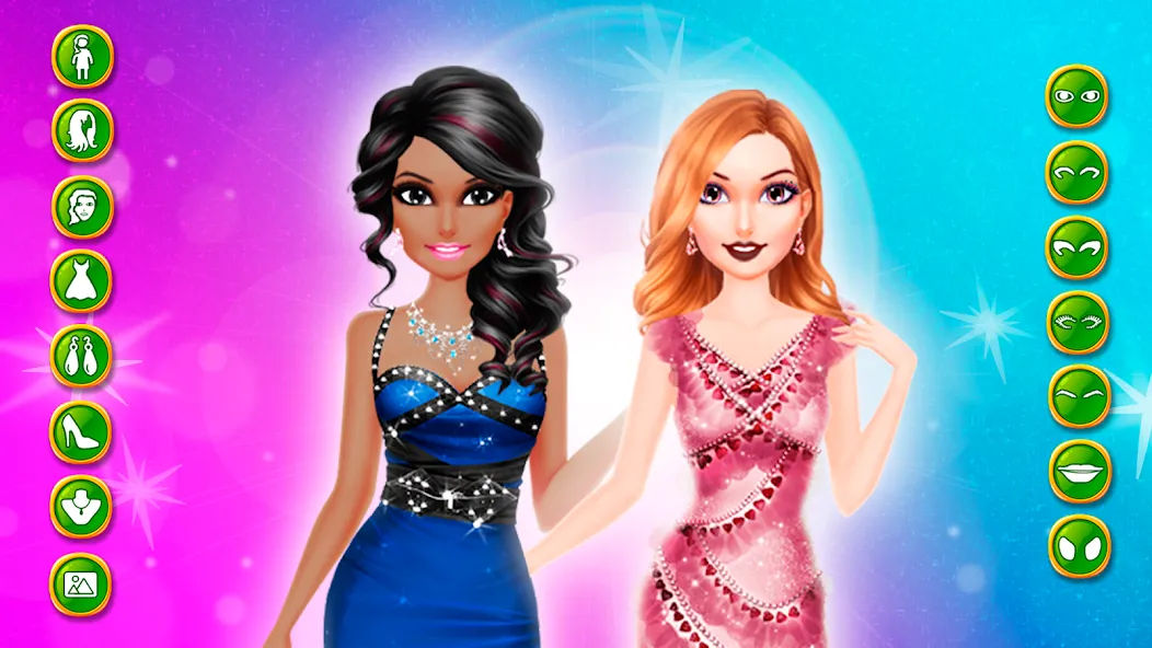 Makeup games makeover dress up  [МОД Много монет] Screenshot 5