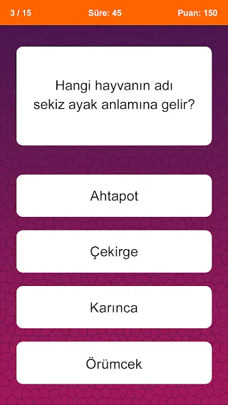 Bilgi Yarışması  [МОД Бесконечные монеты] Screenshot 1