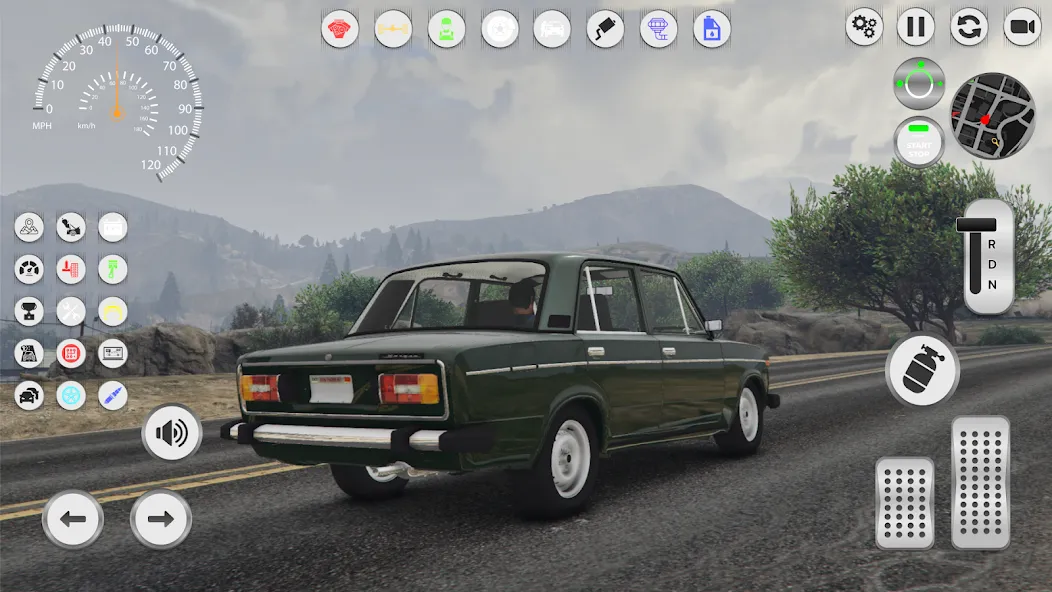 VAZ Cars: Soviet City Ride  [МОД Много монет] Screenshot 4