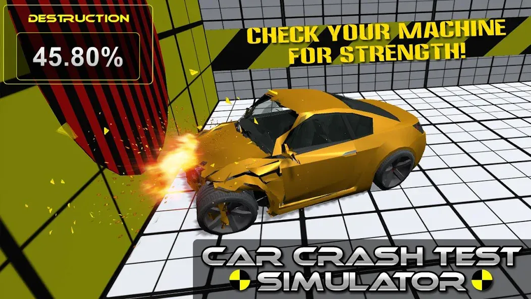 Car Crash Test Simulator  [МОД Unlimited Money] Screenshot 5