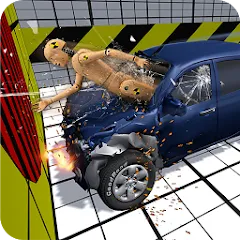 Скачать взлом Car Crash Test Simulator  [МОД Unlimited Money] - последняя версия apk на Андроид