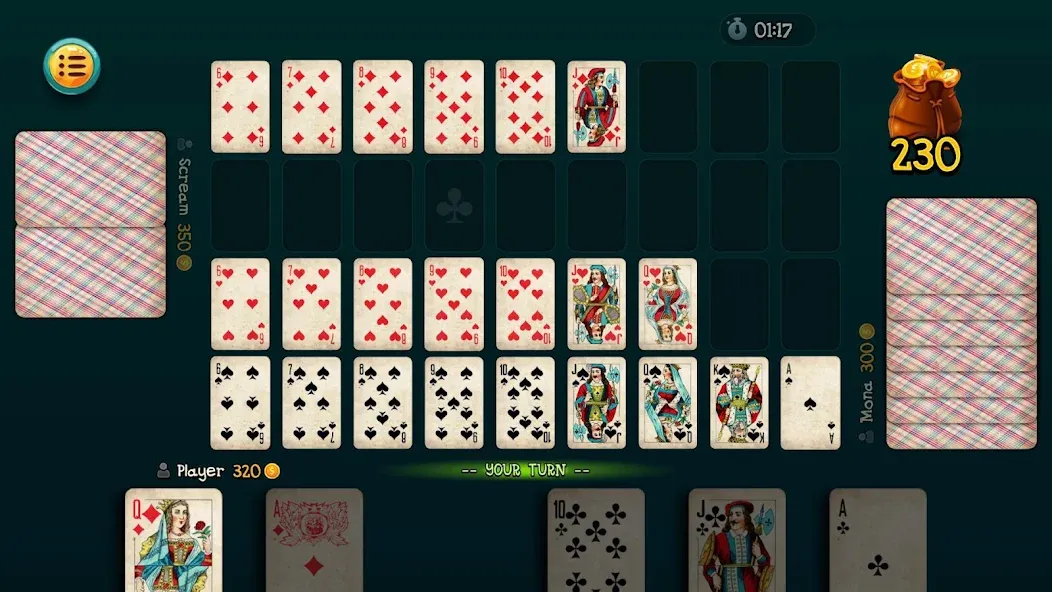 Nine Card Game online offline  [МОД Unlimited Money] Screenshot 1