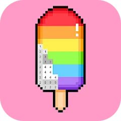 Скачать взломанную Paint by Number - Pixel Art  [МОД Unlocked] - последняя версия apk на Андроид