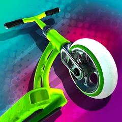 Скачать взломанную Touchgrind Scooter (Тачгринд Скутер)  [МОД Все открыто] - стабильная версия apk на Андроид