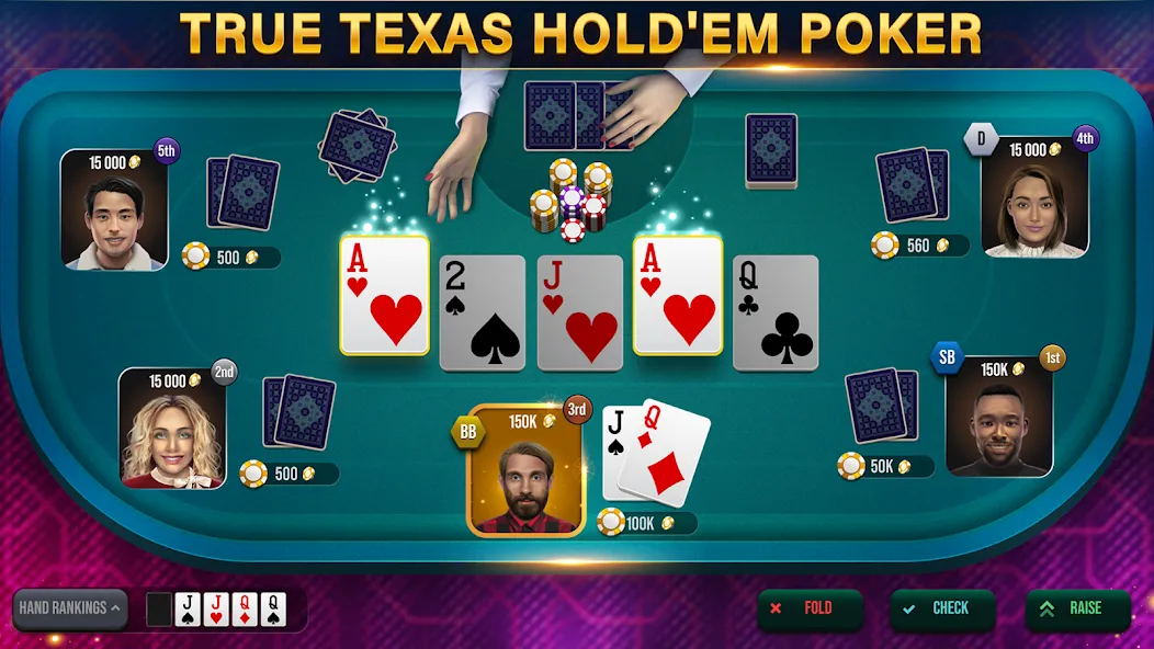 Casino All Star: Poker & Slots (Казино Олл Стар)  [МОД Unlocked] Screenshot 4