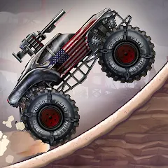 Взломанная Zombie Hill Racing: Earn Climb (Зомби Хилл Рейсинг)  [МОД Menu] - полная версия apk на Андроид