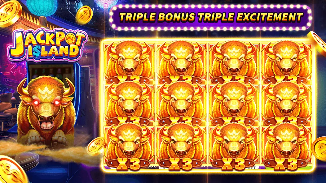 Jackpot Island - Slots Machine (Джекпот Айленд)  [МОД Mega Pack] Screenshot 5