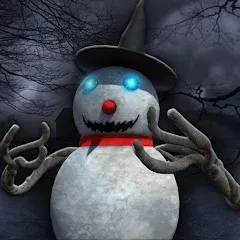 Скачать взломанную Evil Scary Snowman  Games 3d (Ивил Скари Сноумэн Геймс 3д)  [МОД Все открыто] - полная версия apk на Андроид