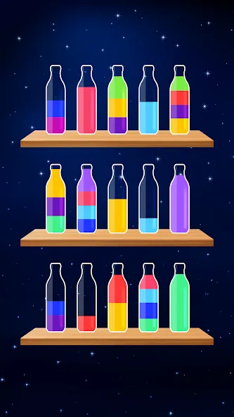 Water Sort Puzzle - Color Game (Уотер Сорт Пазл)  [МОД Все открыто] Screenshot 5