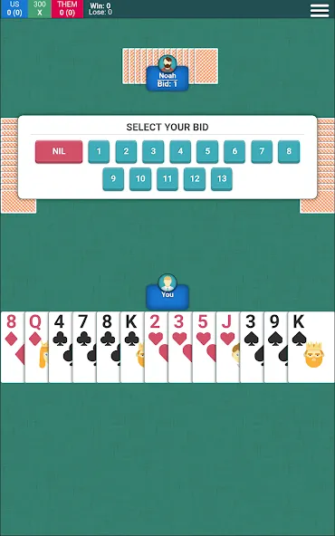 Spades Card Game (Спейдс Карточная Игра)  [МОД Unlimited Money] Screenshot 4