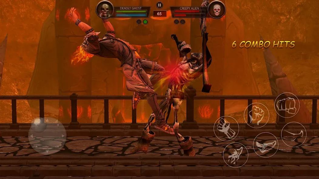 Ghost Fight 2 - Fighting Games  [МОД Unlocked] Screenshot 1