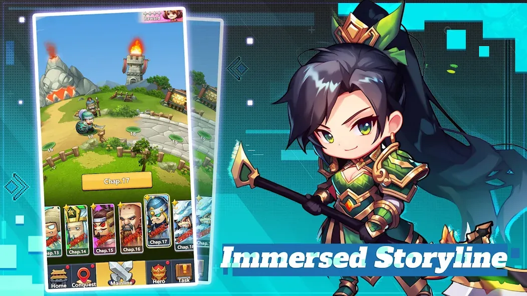 Mini Heroes: Summoners War (Мини Герои)  [МОД Unlocked] Screenshot 5