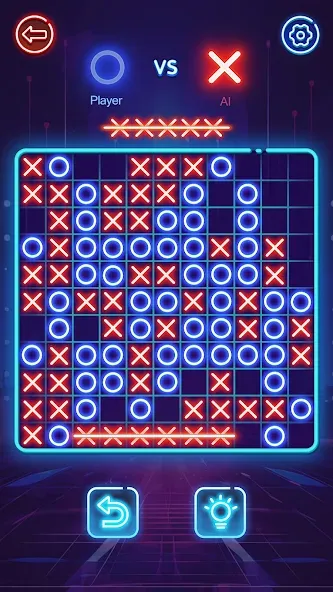 OX Game - XOXO · Tic Tac Toe  [МОД Много монет] Screenshot 4