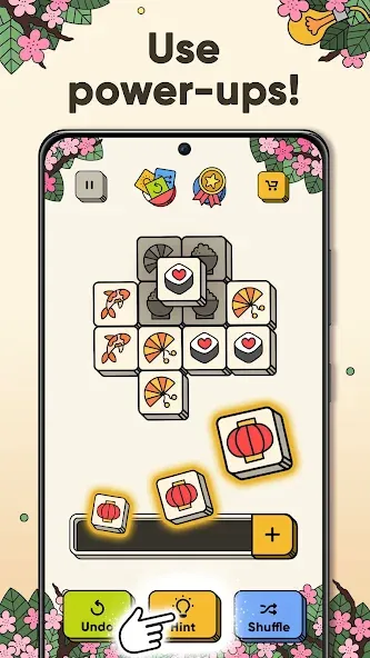 3 Tiles - Tile Matching Games (Тайлс)  [МОД Menu] Screenshot 4