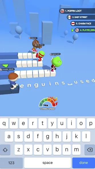 Type Sprint: Typing Games (Тайп Спринт)  [МОД Все открыто] Screenshot 1