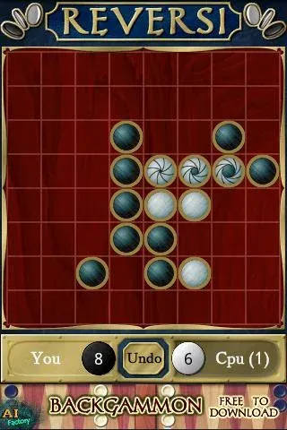 Reversi (Реверси)  [МОД Много монет] Screenshot 2