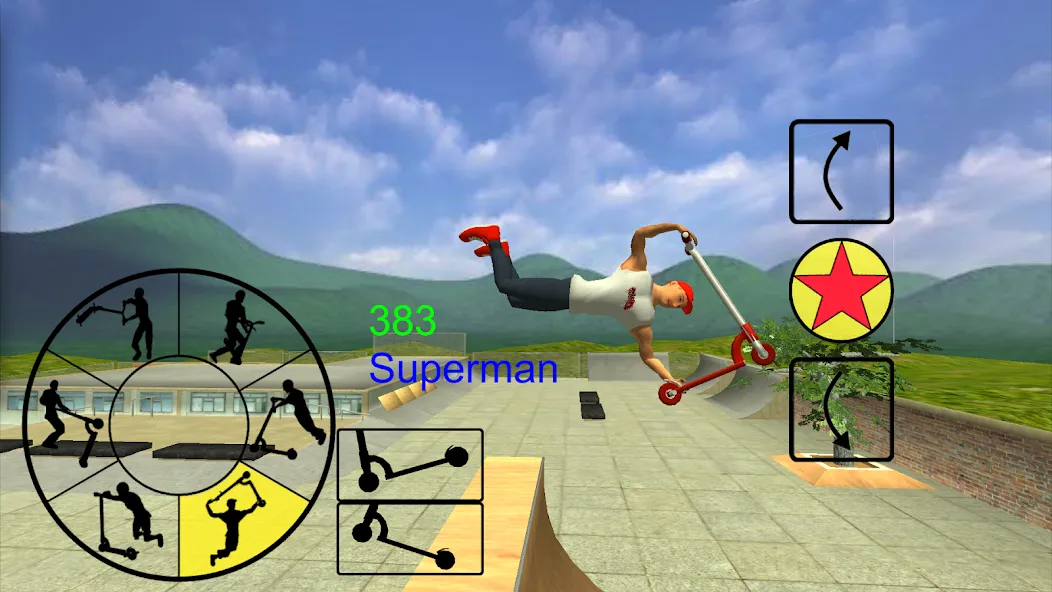 Scooter Freestyle Extreme 3D (Скутер Фристайл Экстрим 3D)  [МОД Unlocked] Screenshot 4