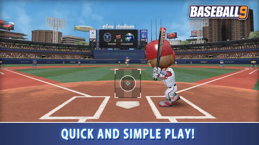 BASEBALL 9 (БЕЙСБОЛ 9)  [МОД Бесконечные монеты] Screenshot 3