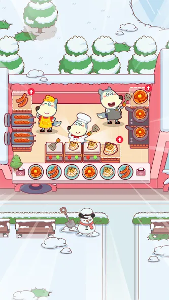 Wolfoo Snack Bar, Restaurant  [МОД Menu] Screenshot 3