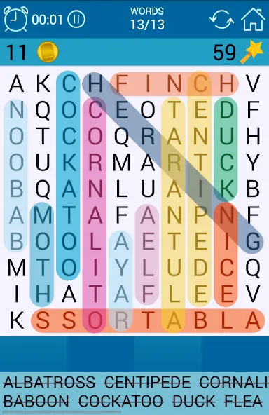 Word Search  [МОД Много денег] Screenshot 2