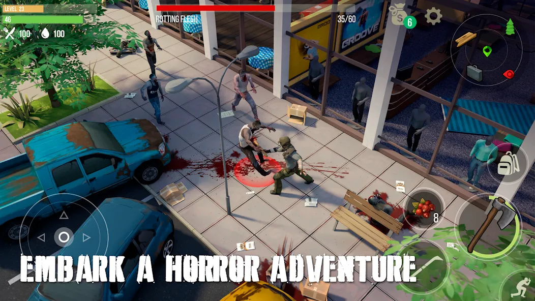 Prey Day: Zombie Survival (Прей Дей)  [МОД Меню] Screenshot 3