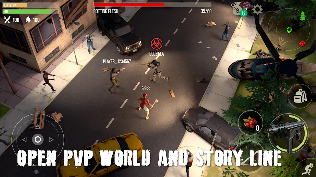 Prey Day: Zombie Survival (Прей Дей)  [МОД Меню] Screenshot 5